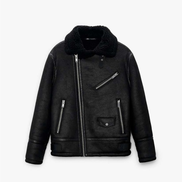 ZARA MENS FAUX SUEDE COAT JACKET **Brand New** Size M L available